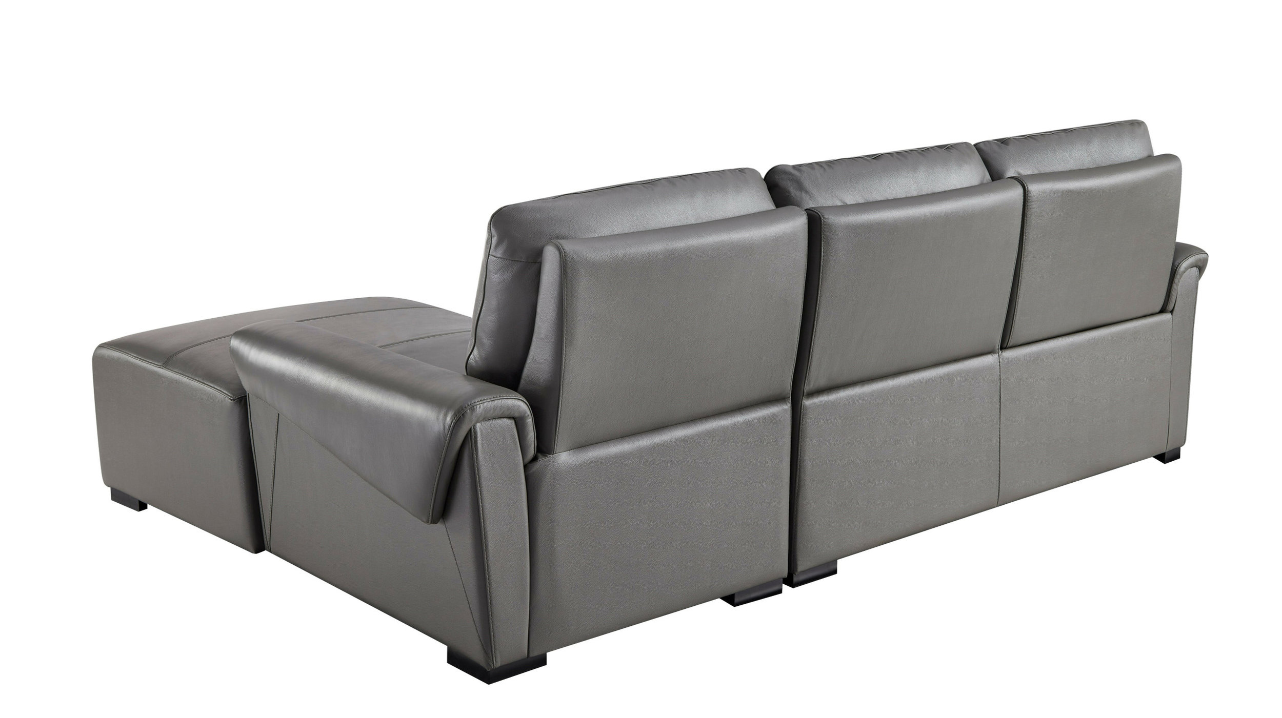 S275 Leather Reclining Sofa Chaise