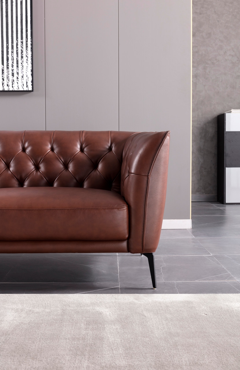 S295 Top Grain Leather Sofa
