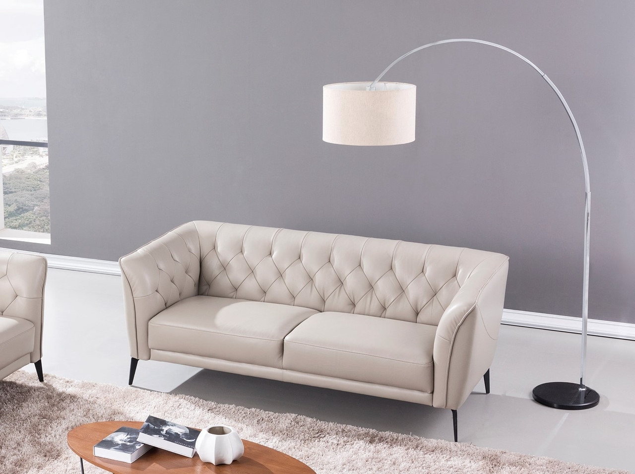 S295 Top Grain Leather Sofa
