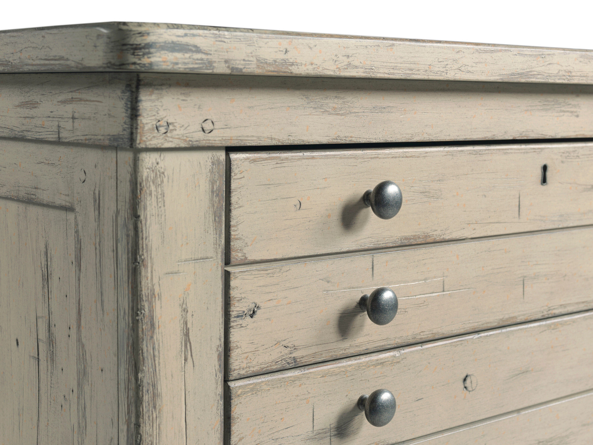 Acquisitions Brimley Map Drawer Bachelors Wood Chest w/4 Drawers