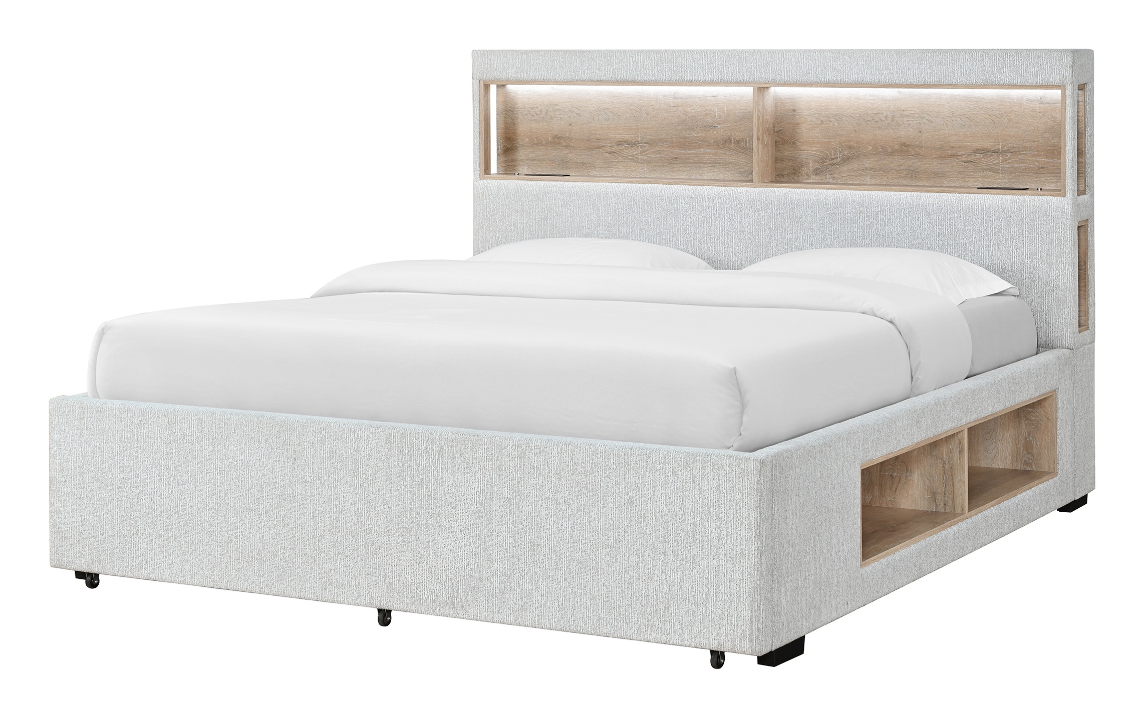 Sadie/Mariah Storage Bedroom Set with LED