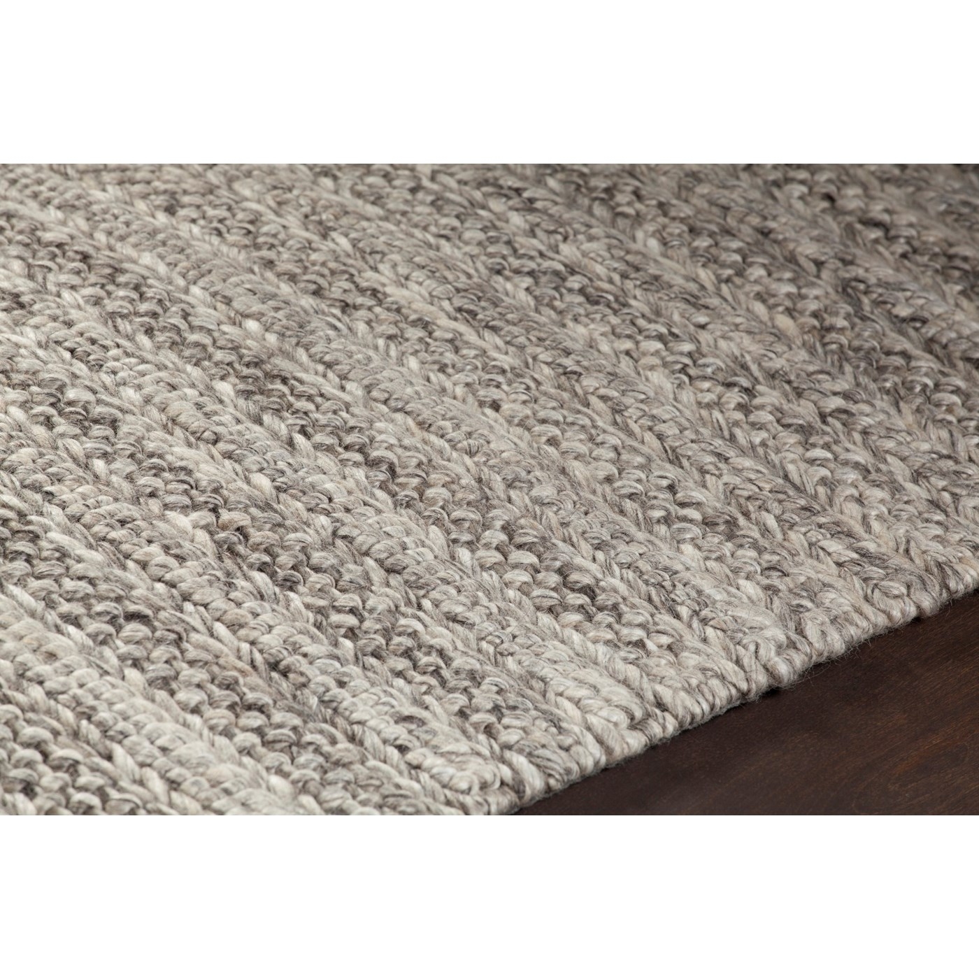 Saira Wool/Viscose Rectangular Handmade Rug, 9' x 13'