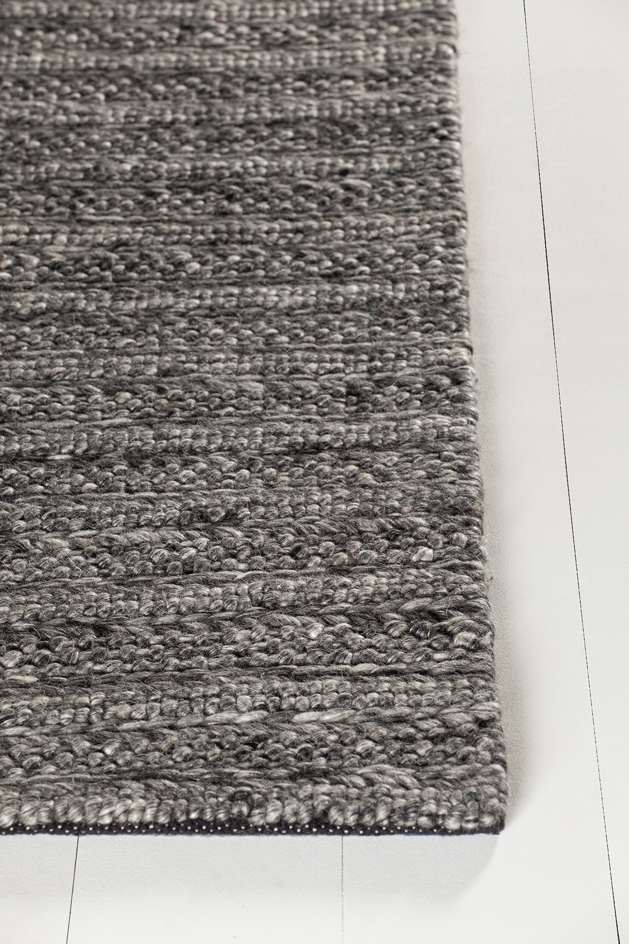 Saira Wool/Viscose Rectangular Handmade Rug, 9' x 13'