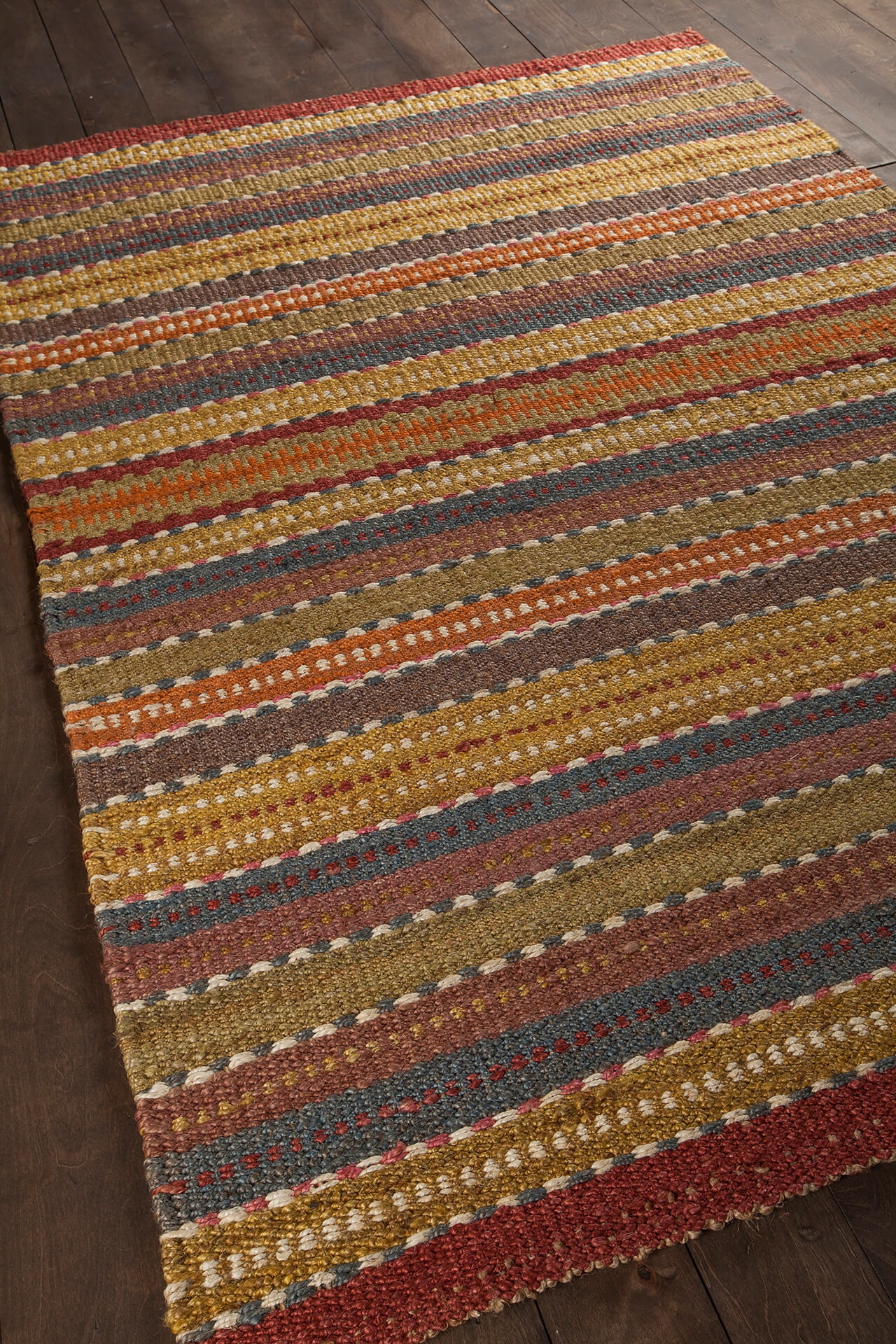 Saket Jute Rectangular Hand-woven Rug, 9' x 13'