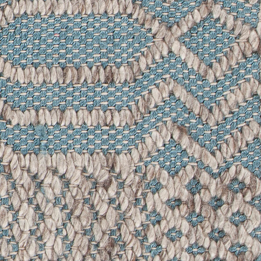 Salona Wool/Viscose Rectangular Hand-woven Rug, 9' x 13'