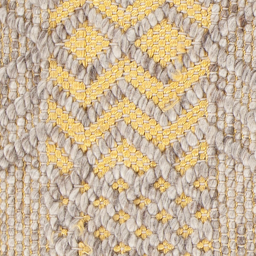 Salona Wool/Viscose Rectangular Hand-woven Rug, 9' x 13'
