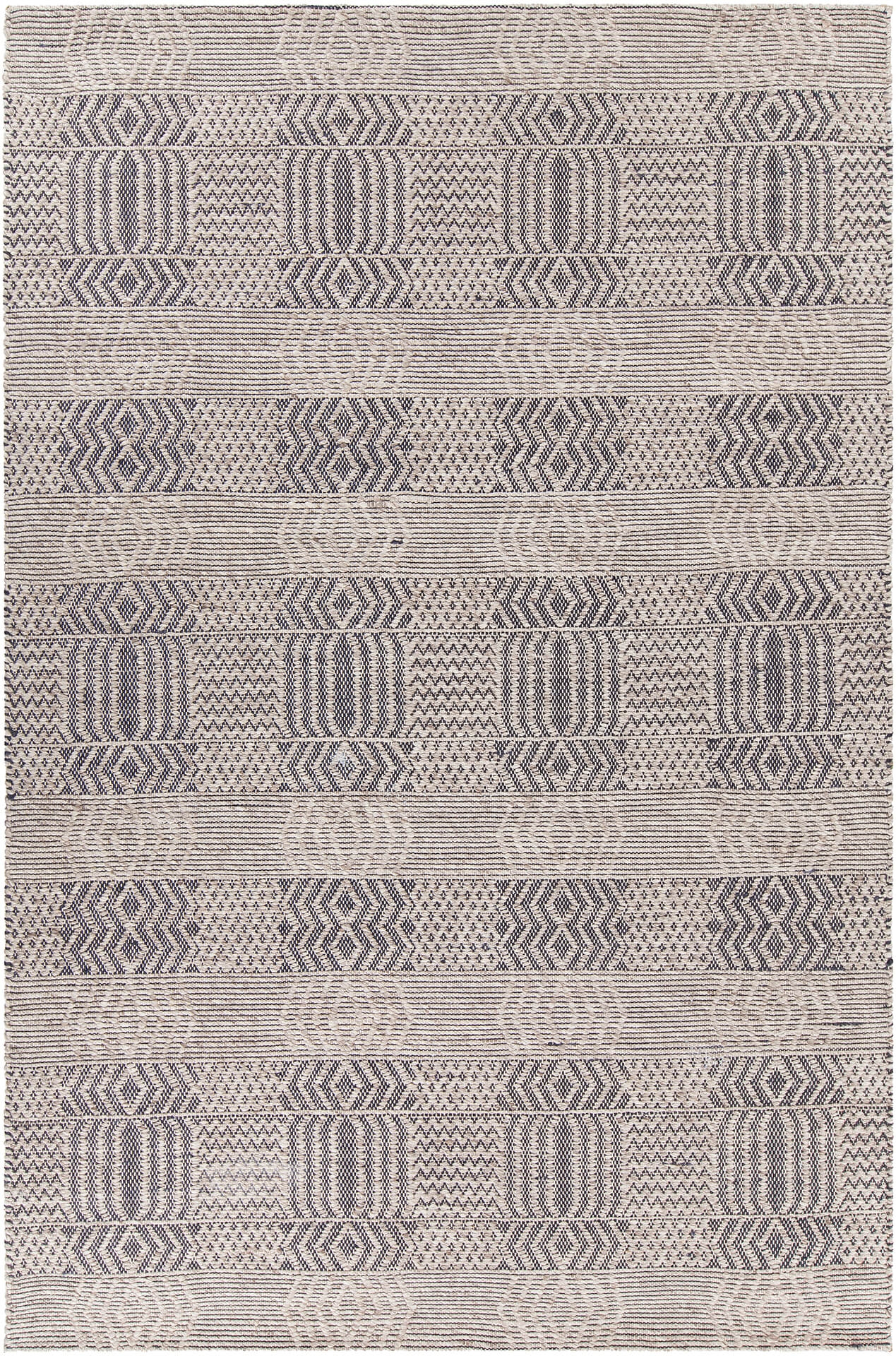 Salona Wool/Viscose Rectangular Hand-woven Rug