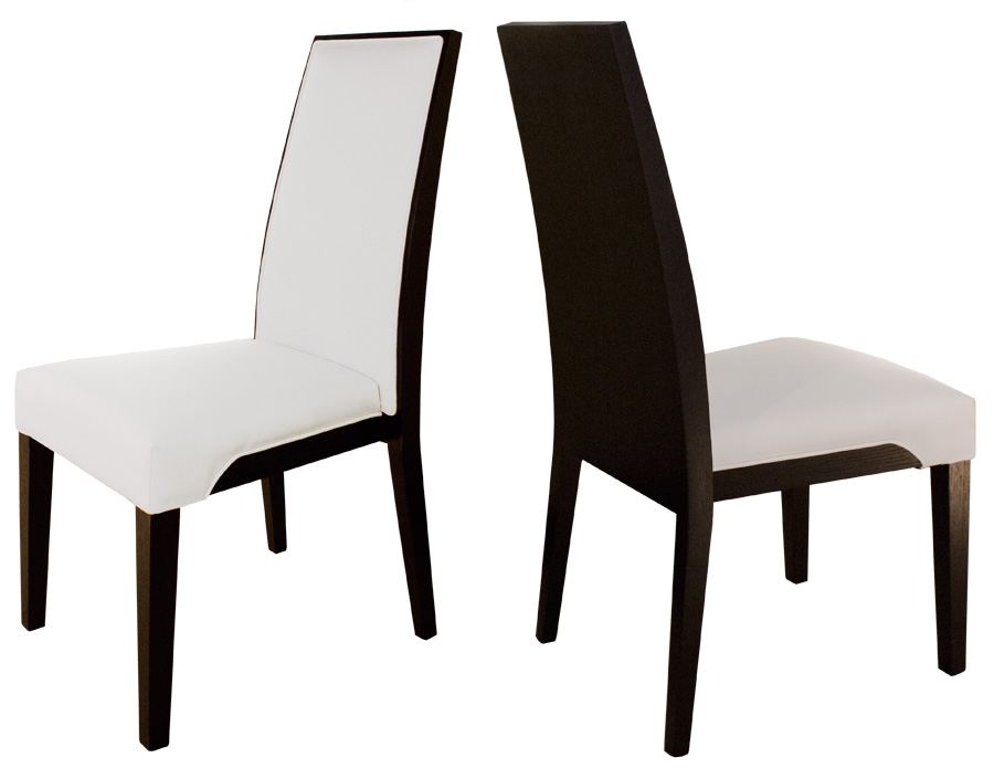 Samba Wood/Leather Dining Side Chair