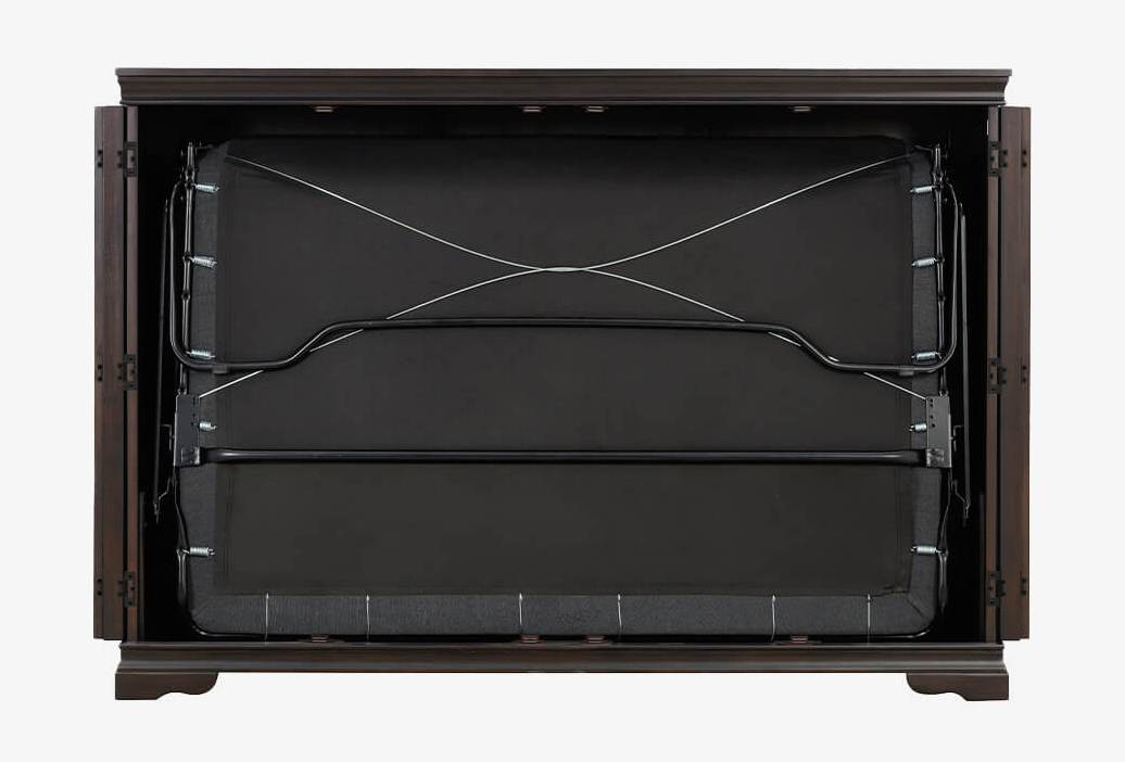 SAN SEBASTIAN CABINET BED - QUEEN ESPRESSO