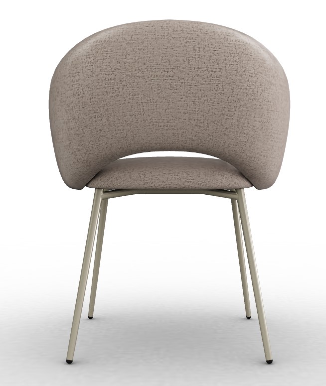 Anime Fabric/Metal Dining Chair