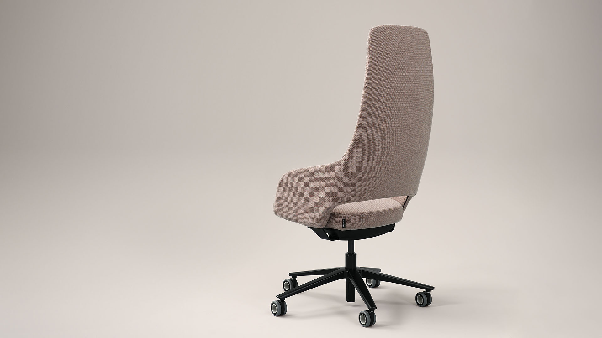 Sandie Swivel Adjustable Executive Chair w/Weight Sensitive Synchro Mechanism w/3 Locking Positions & 5-Star Base w/Castors