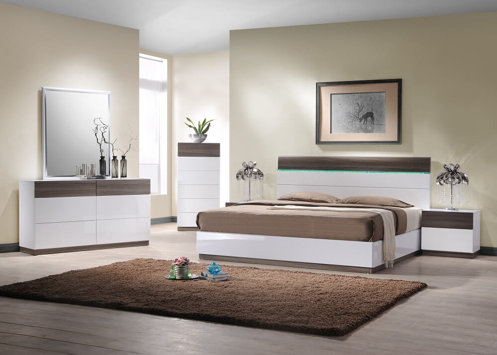 Sanremo A LED Panel Bedroom Set - Thumbnail 2
