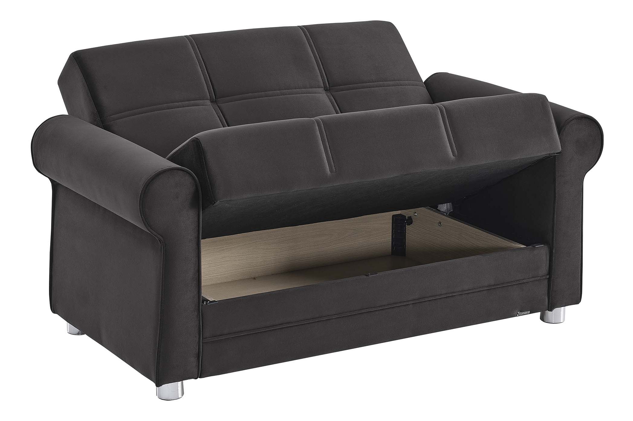 Sara Fabric Convertible Living Room Set