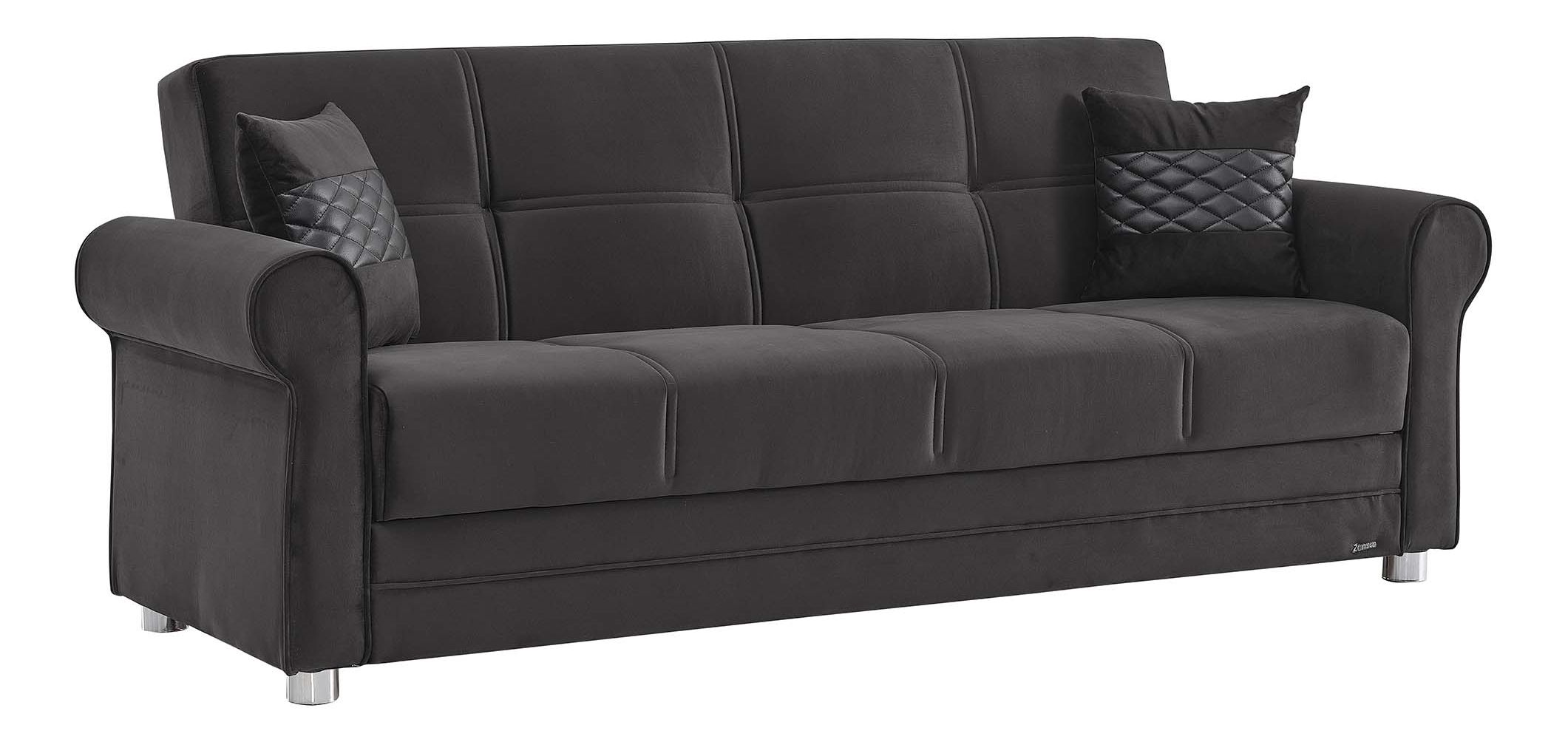 Sara Fabric Convertible Living Room Set