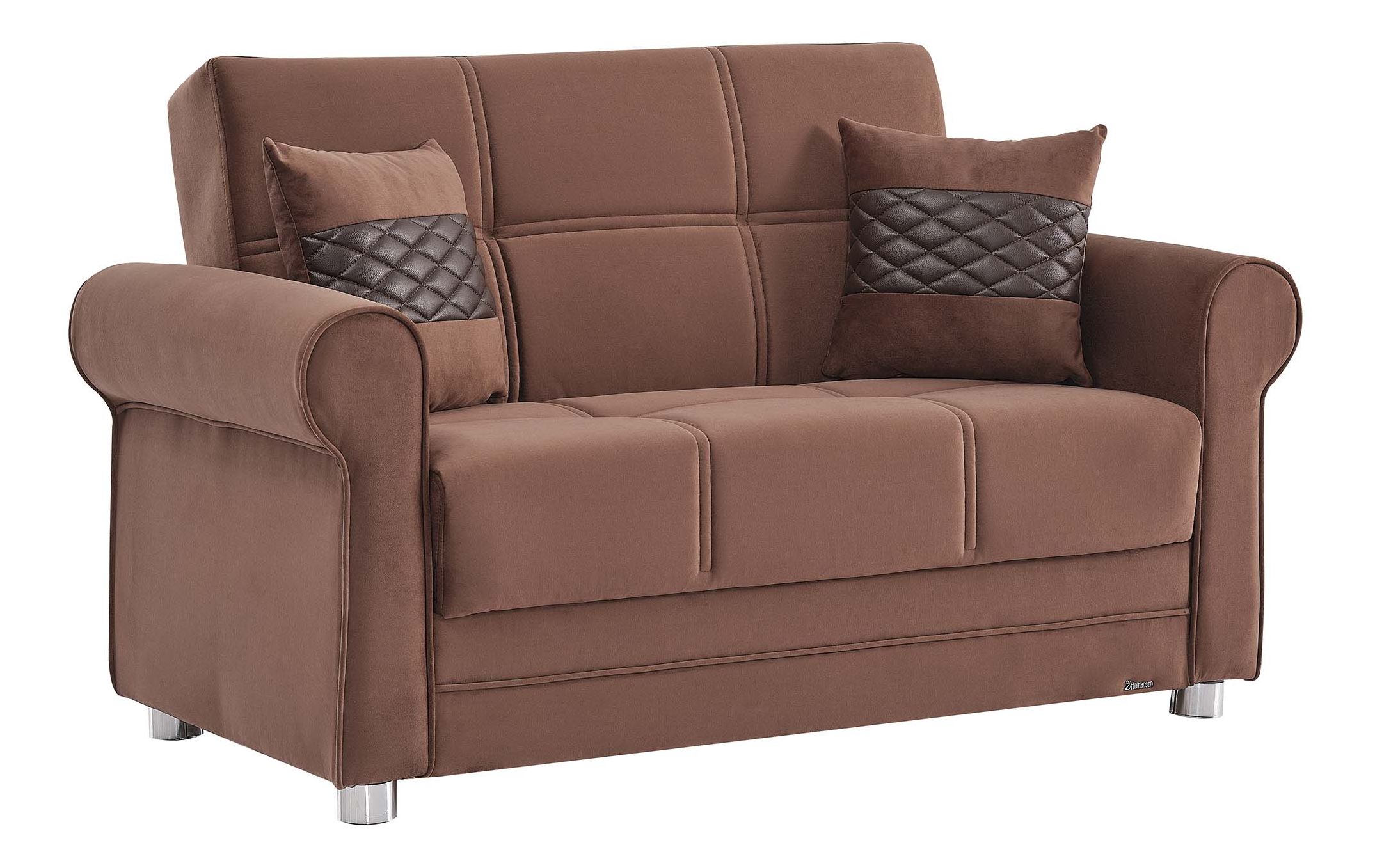 Sara Fabric Convertible Living Room Set