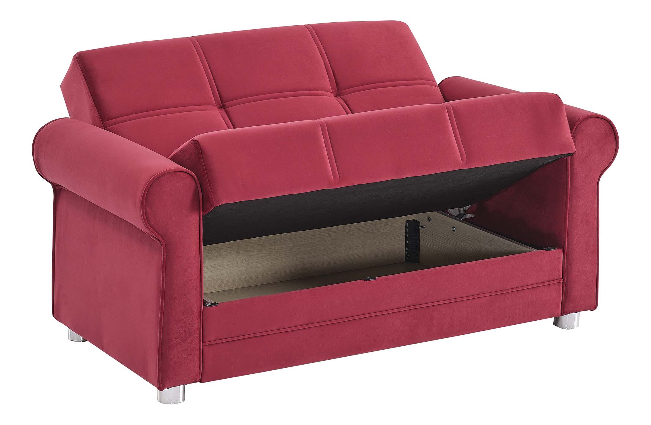 Sara Fabric Convertible Living Room Set