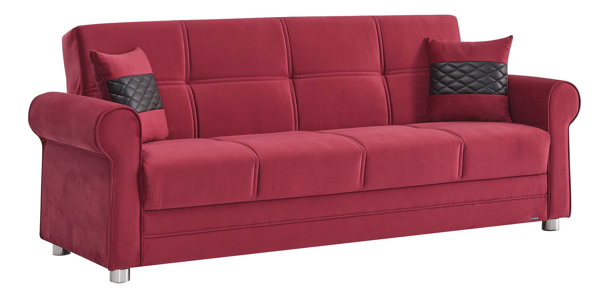 Sara Fabric Convertible Living Room Set