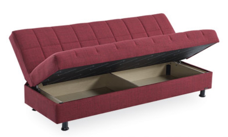 Sasta Polyester Convertible Storage Sofa