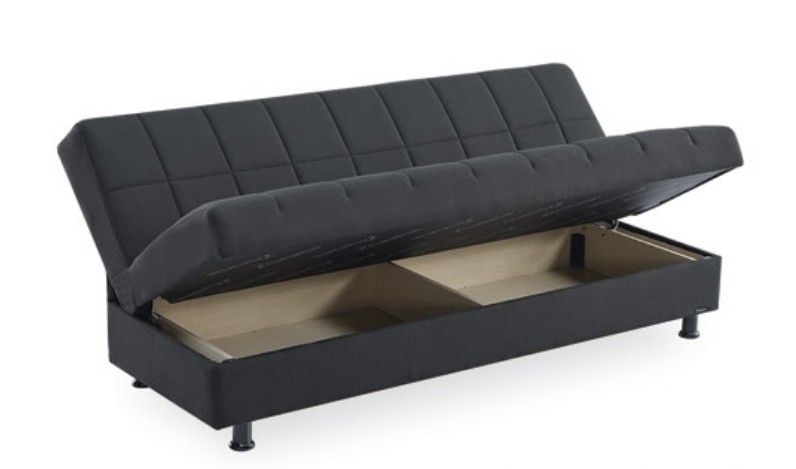 Sasta Polyester Convertible Storage Sofa