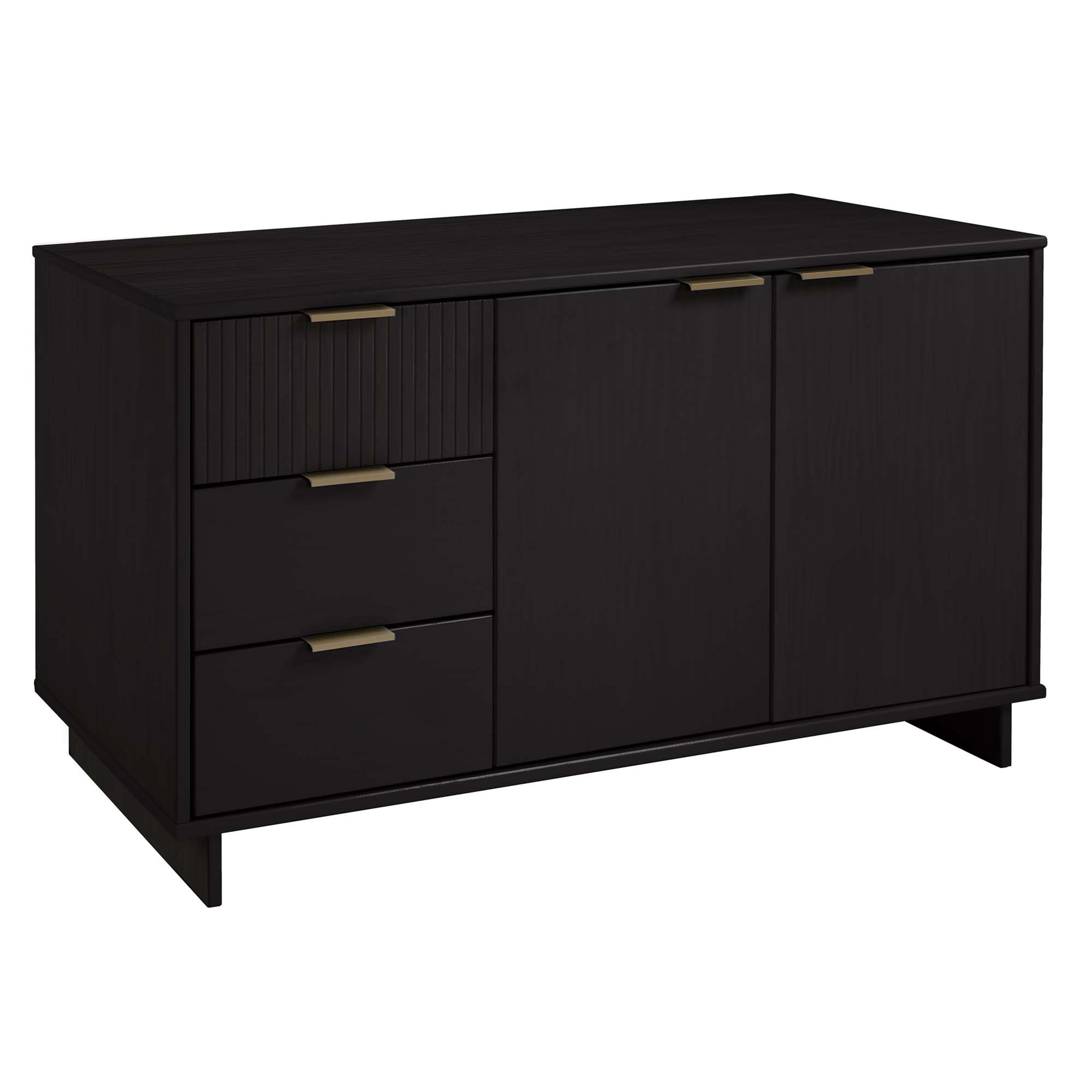 Manhattan 55.07" Sideboard w/3 Drawers