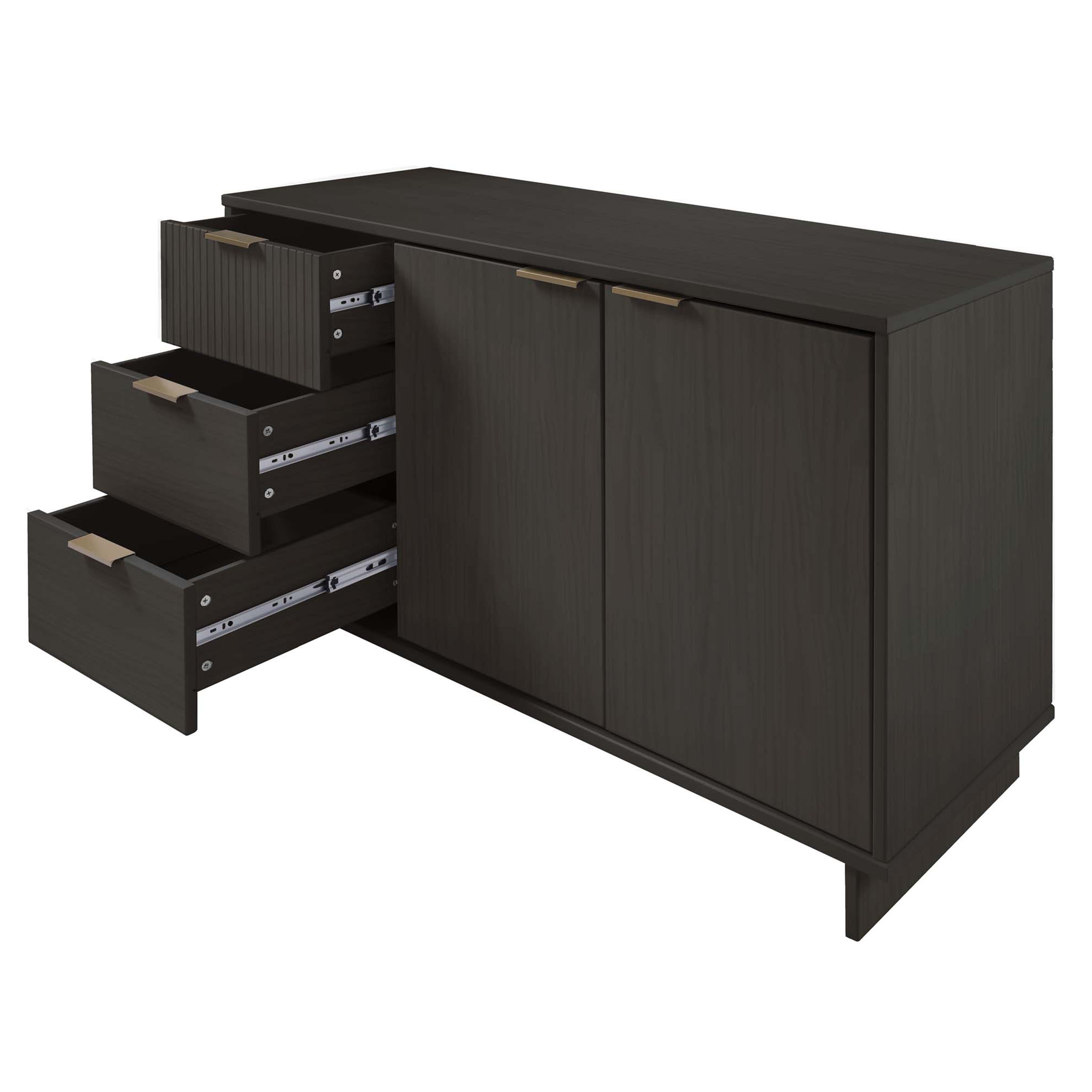 Granville 55-inch Sideboard w/3 Full Extension Drawers
