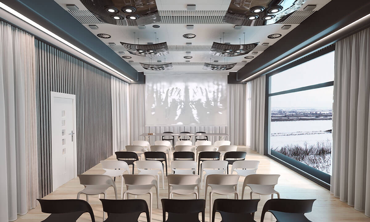 Bee Polypropylene Stacking Visitor Office Chair