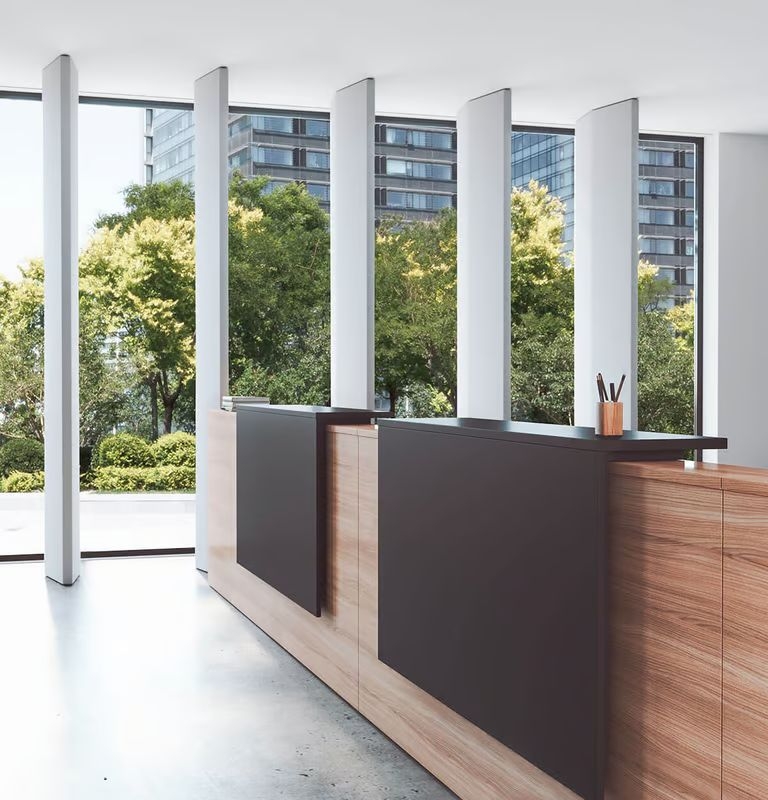 Actiu Ofimat Plus Customizable Reception Desk