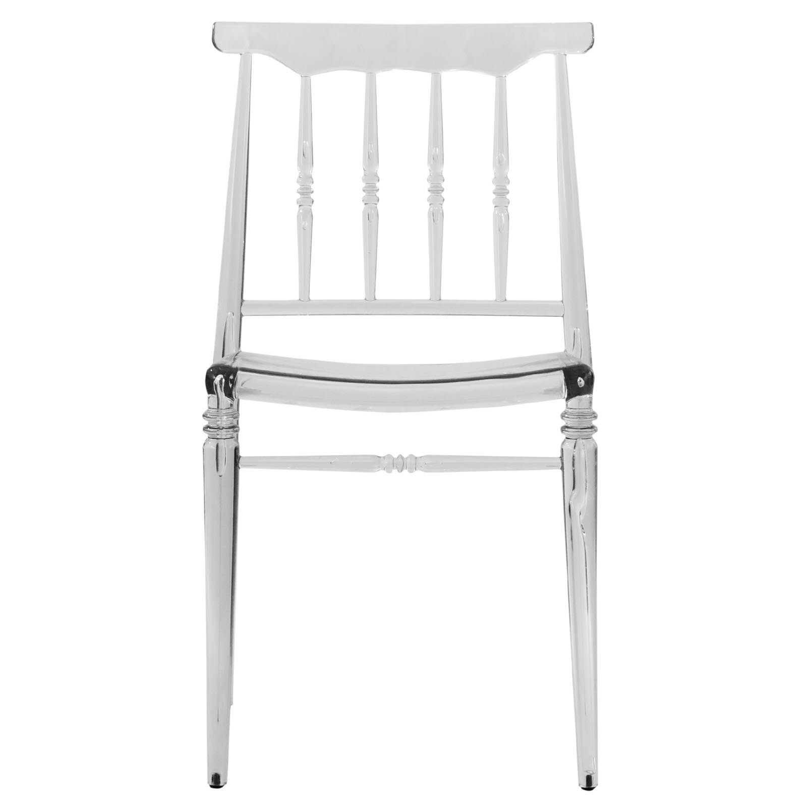 Spindle Plastic Dining Chair