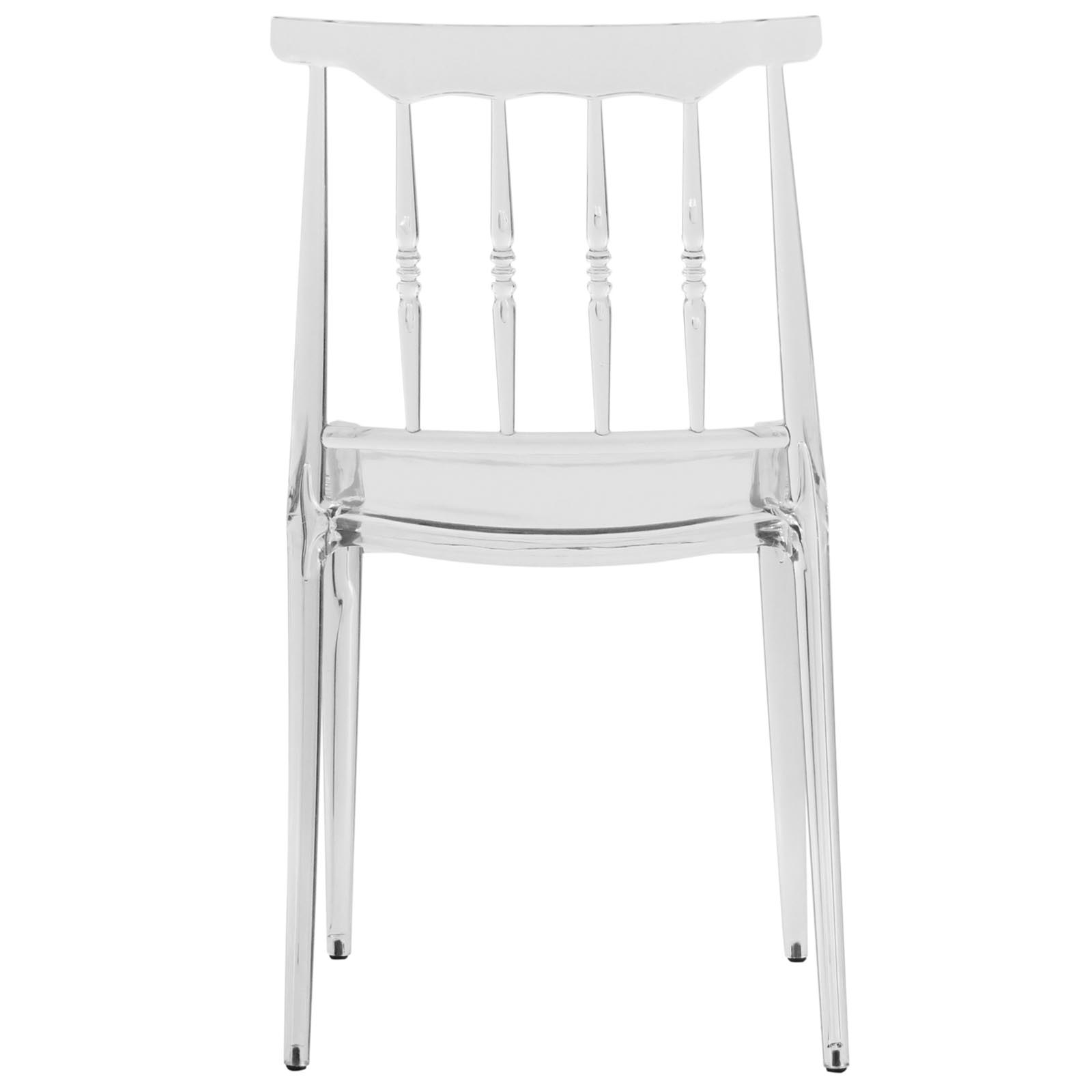 Spindle Plastic Dining Chair