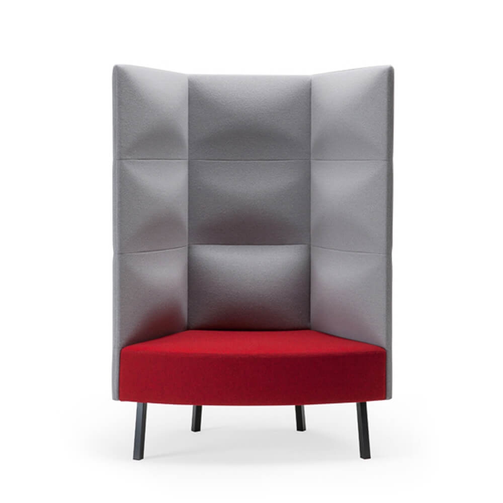 Cumulus Lounge Chair w/Panels, 3 Tier Backrest