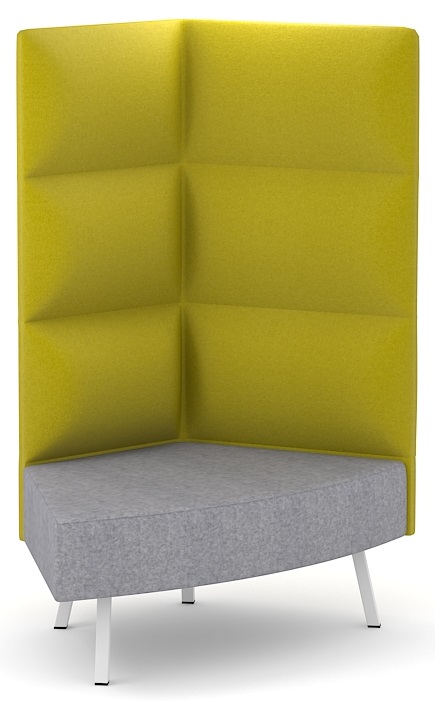 Cumulus Lounge 3 tier Backrest Chair with side panel