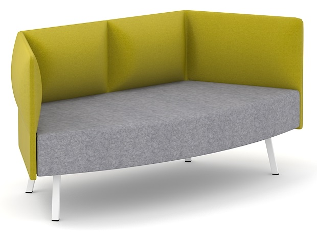 Cumulus Lounge Sofa, 1 Tier Backrest