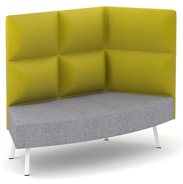 Cumulus Lounge 2 tier Backrest Sofa with side panel