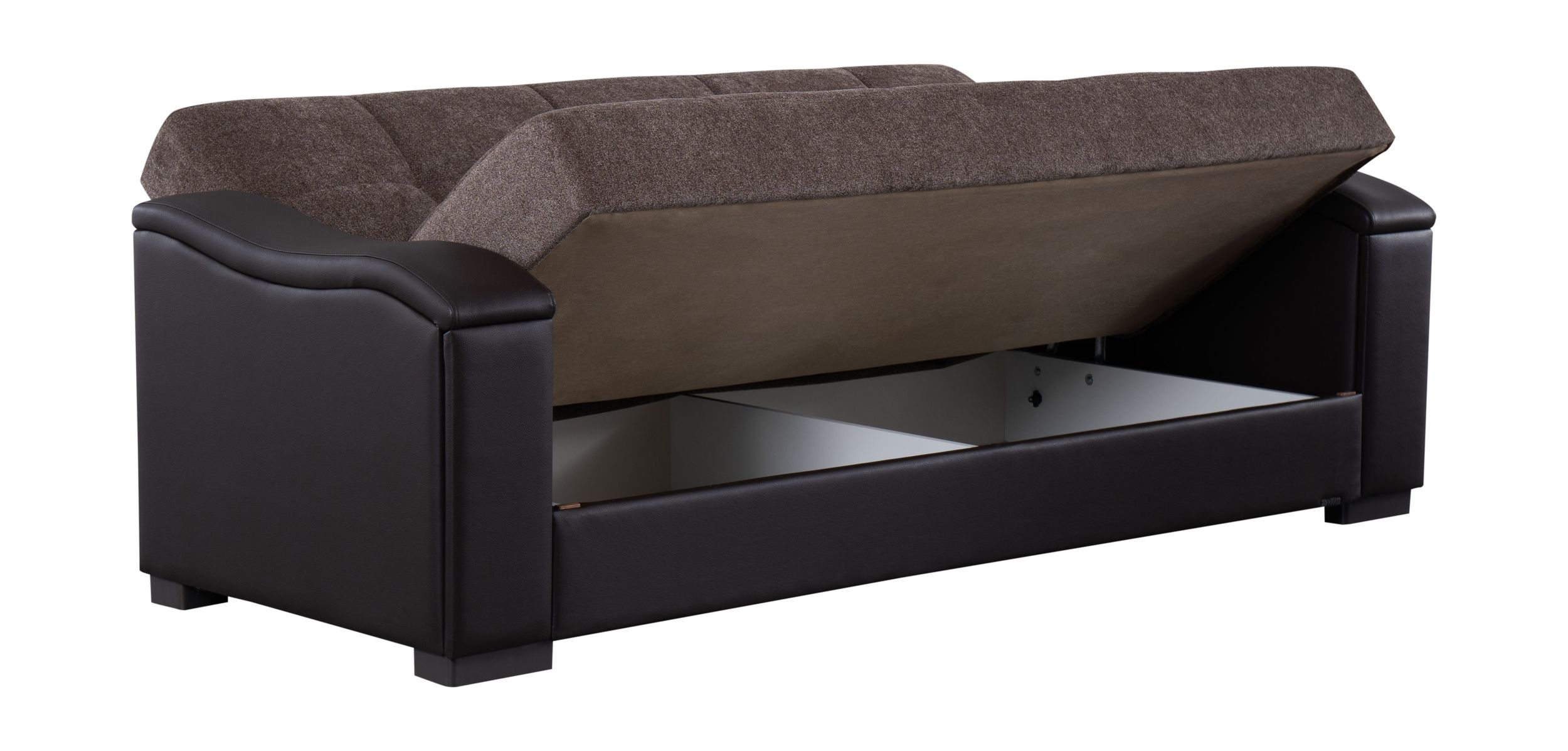 SM Scarlet Fabric/PU Sleeper Sofa