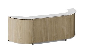 Informa Plywood Reception Desk