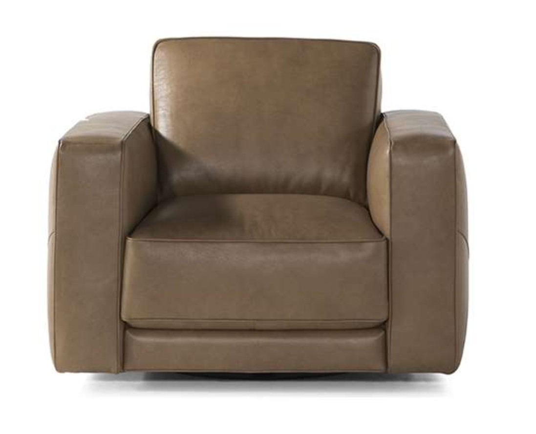 Boston Fabric/Leather Armchair