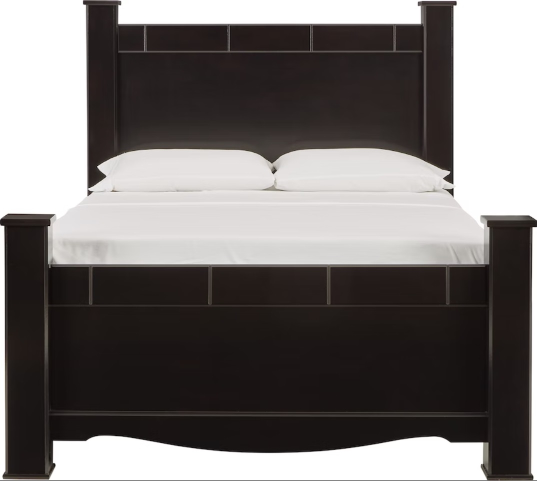 Mirlotown Wood Poster Bed