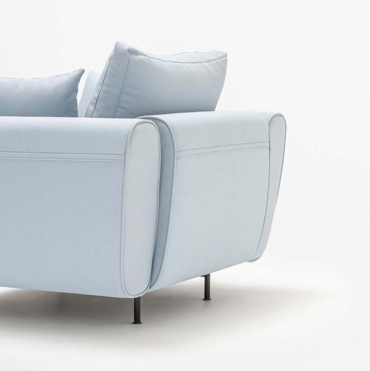 Lotus Armchair w/Wide Armrest