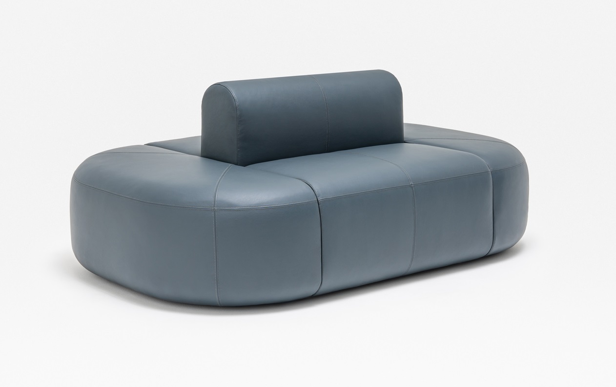 Artiko 76.3-inch Straight Office Lounge Double Sofa