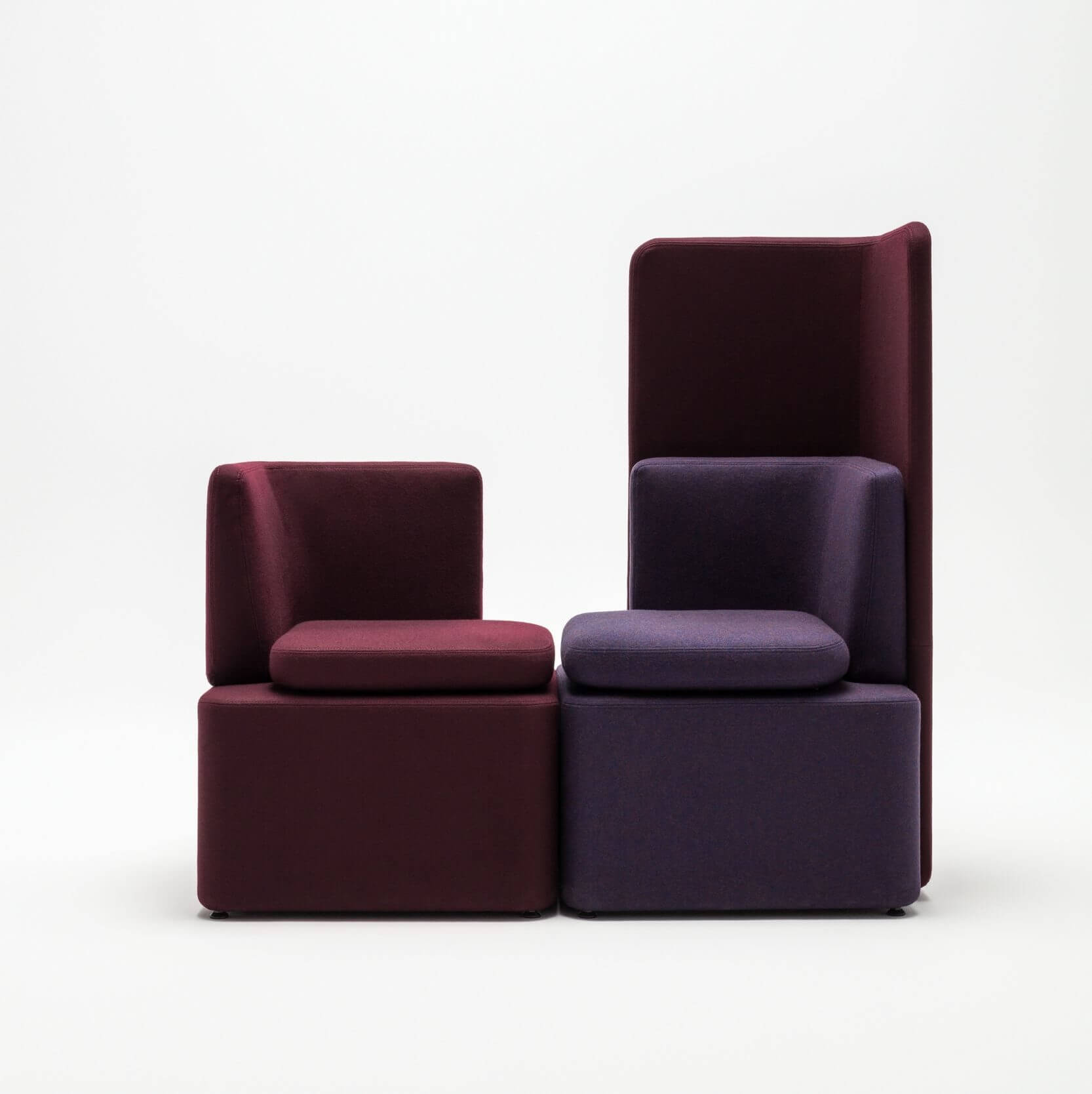 Kaiva Low Modular Soft Seating Sofa by MDD 
