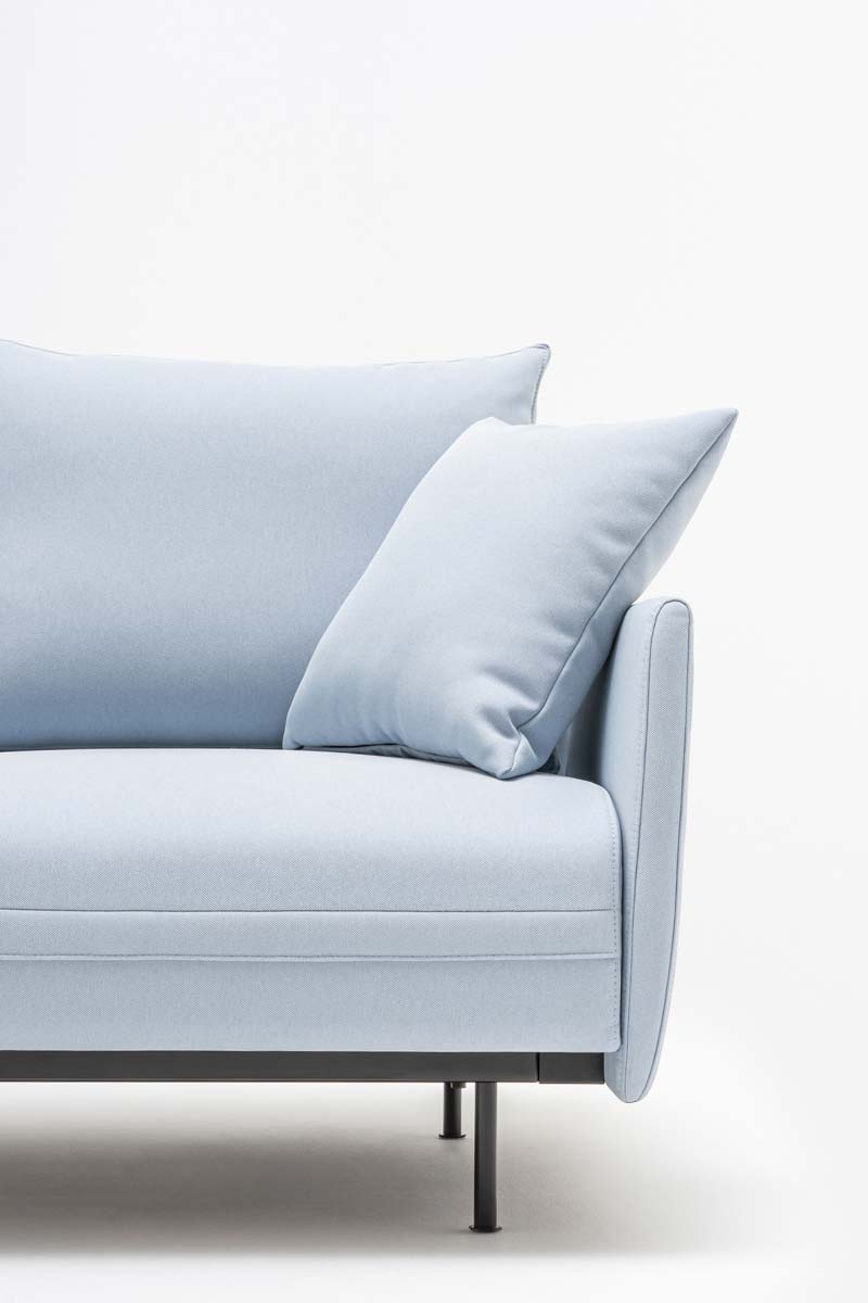 Lotus 87" Office Lounge Straight Sofa