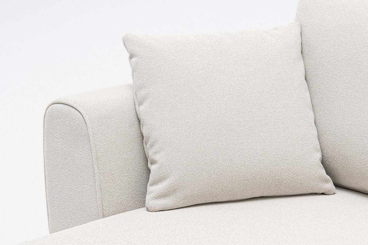 Lotus 111" Office Lounge Sofa w/Right Chaise Facing