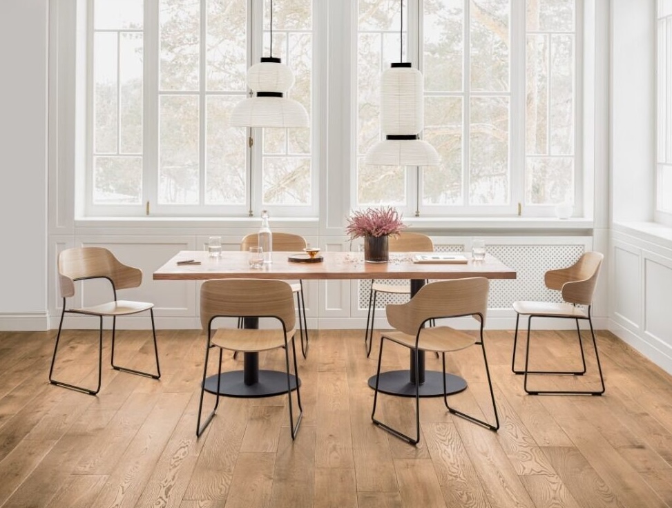 Tack MDF/Metal Meeting Conference Table w/Disc Base