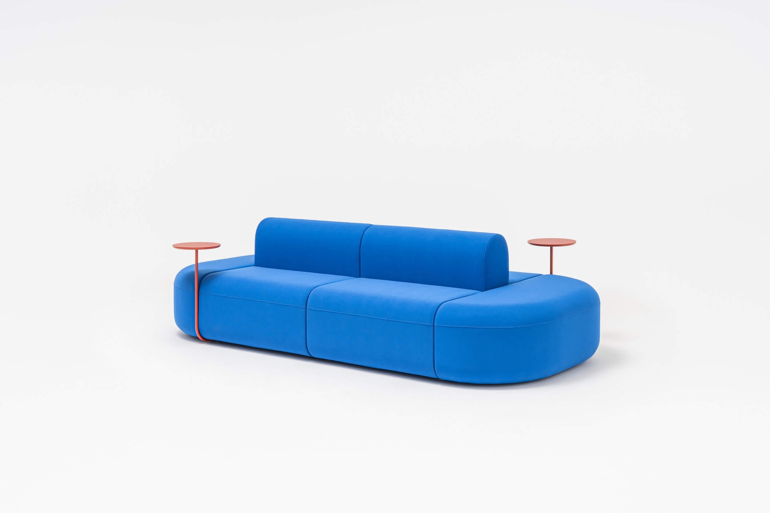 Artiko Fabric Office Customizable Modular Double Sofa