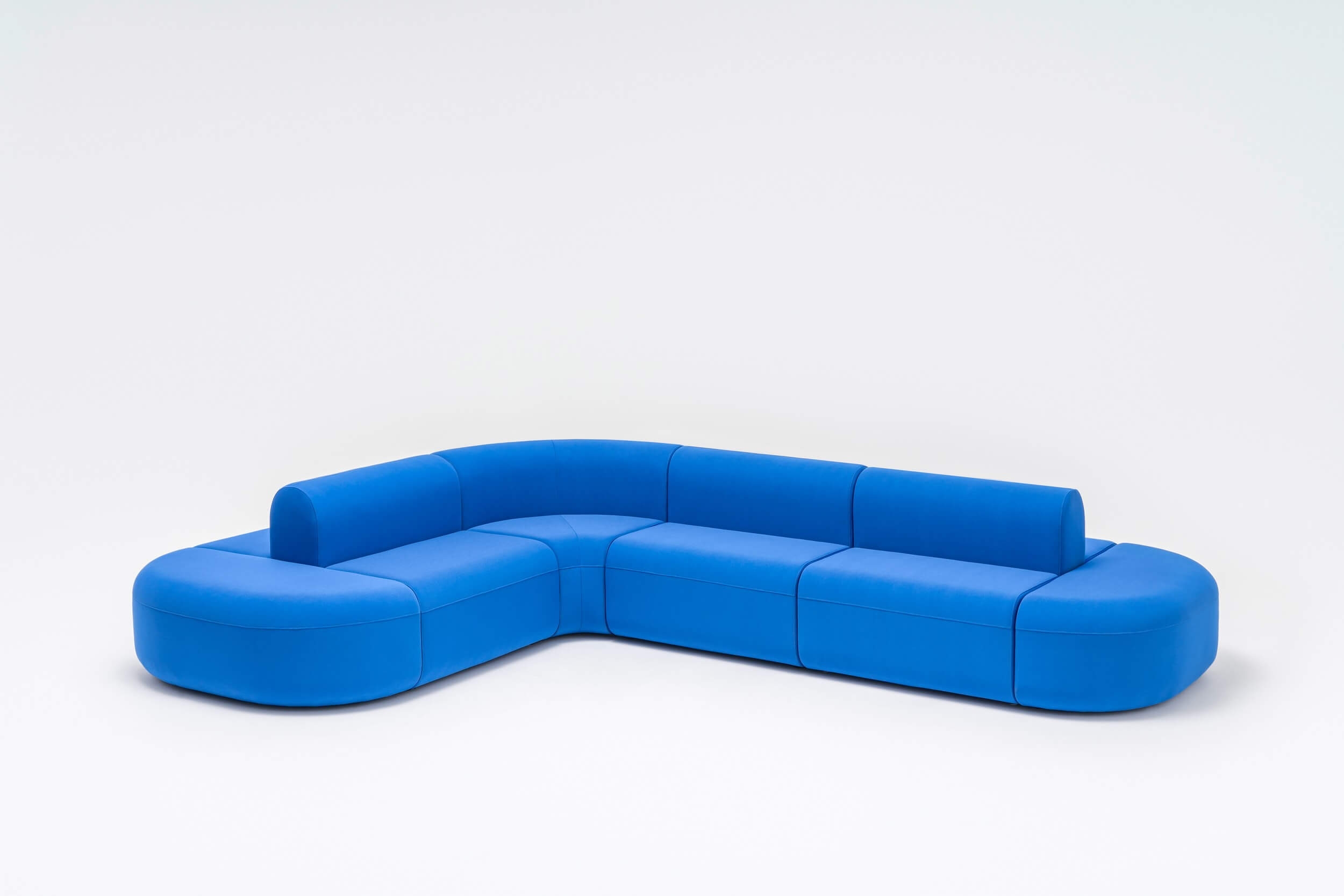 Artiko Fabric Office Customizable Modular Double Sofa