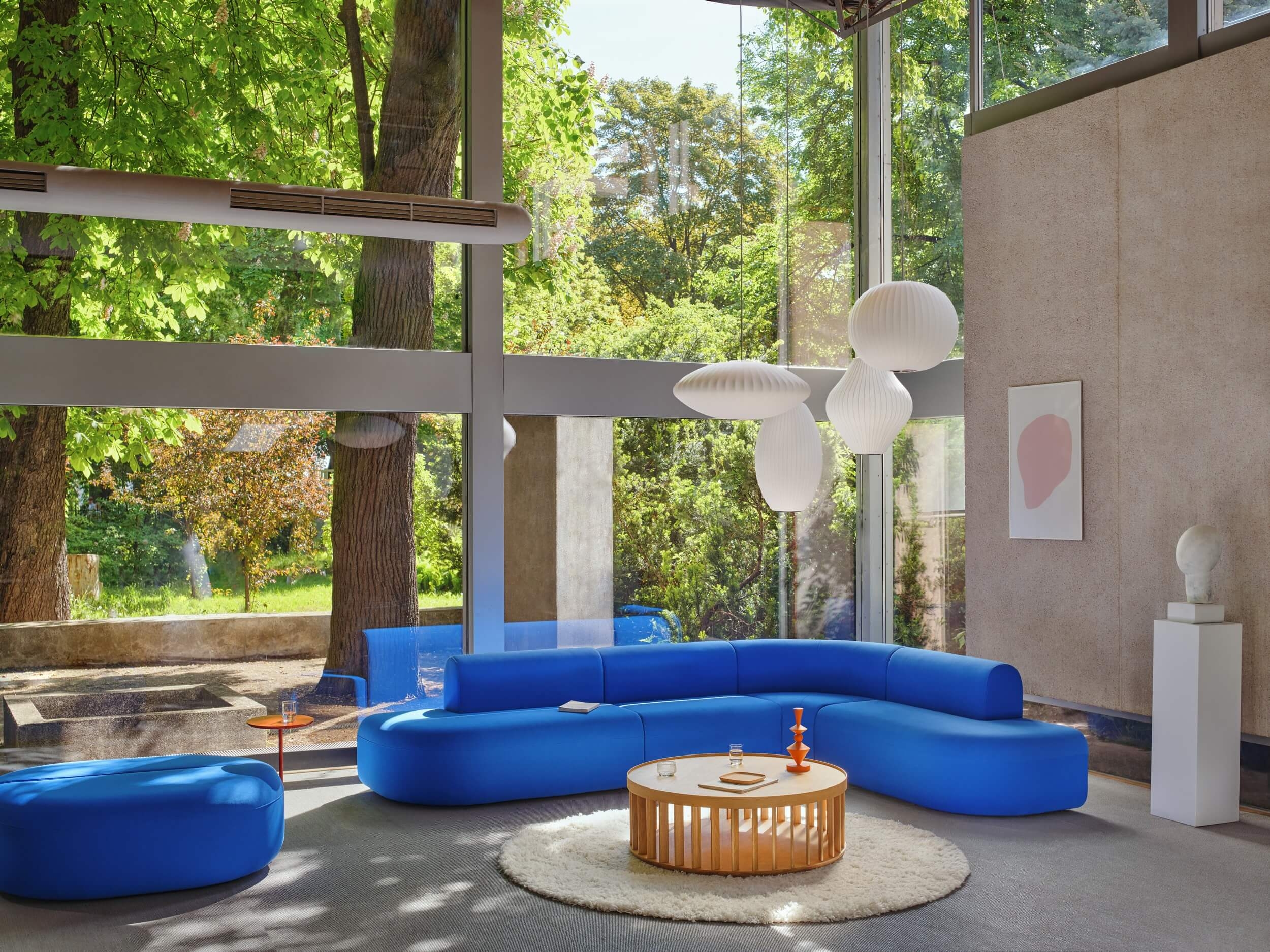 Artiko Fabric Office Customizable Modular Sofa