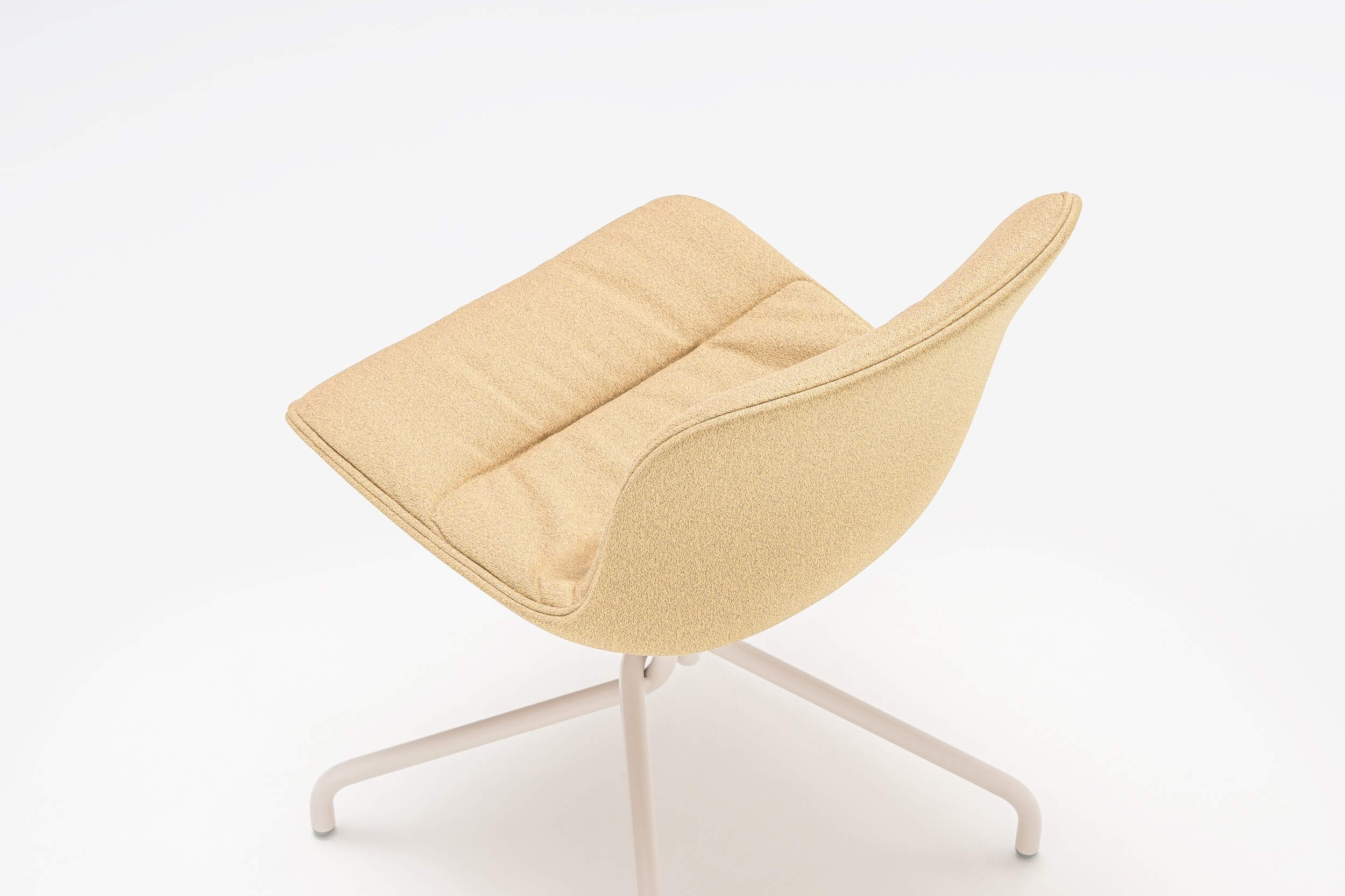 Baltic 2 Soft Duo Fabric Office Swivel Chair w/4-star Metal Base