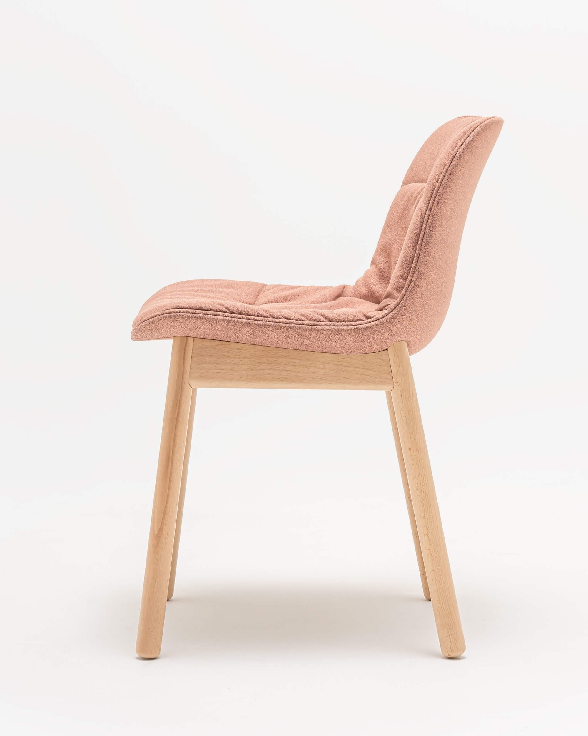 Baltic 2 Soft Duo Fabric Office Chair w/4-Leg Wood Base
