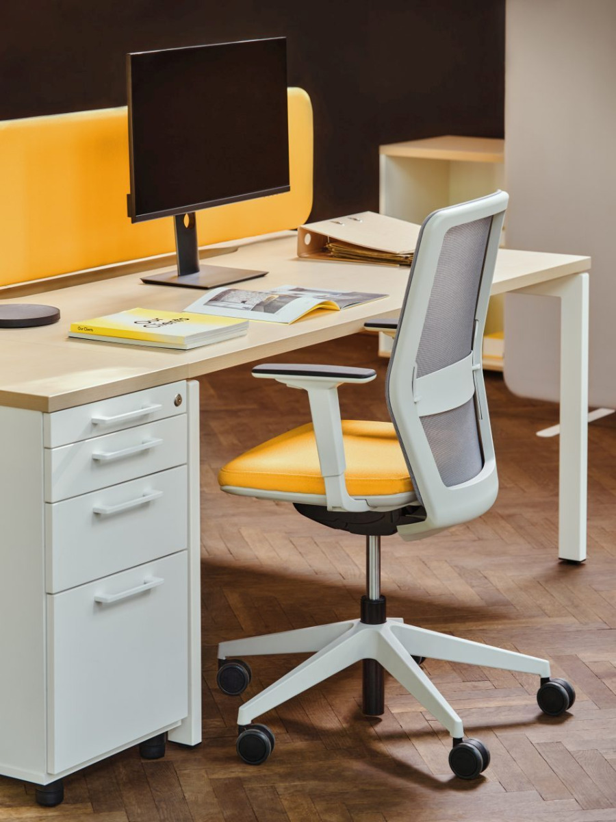 Standard Office Lockable Pedestal w/Optional Top Plate, Drawers & Pencil Tray