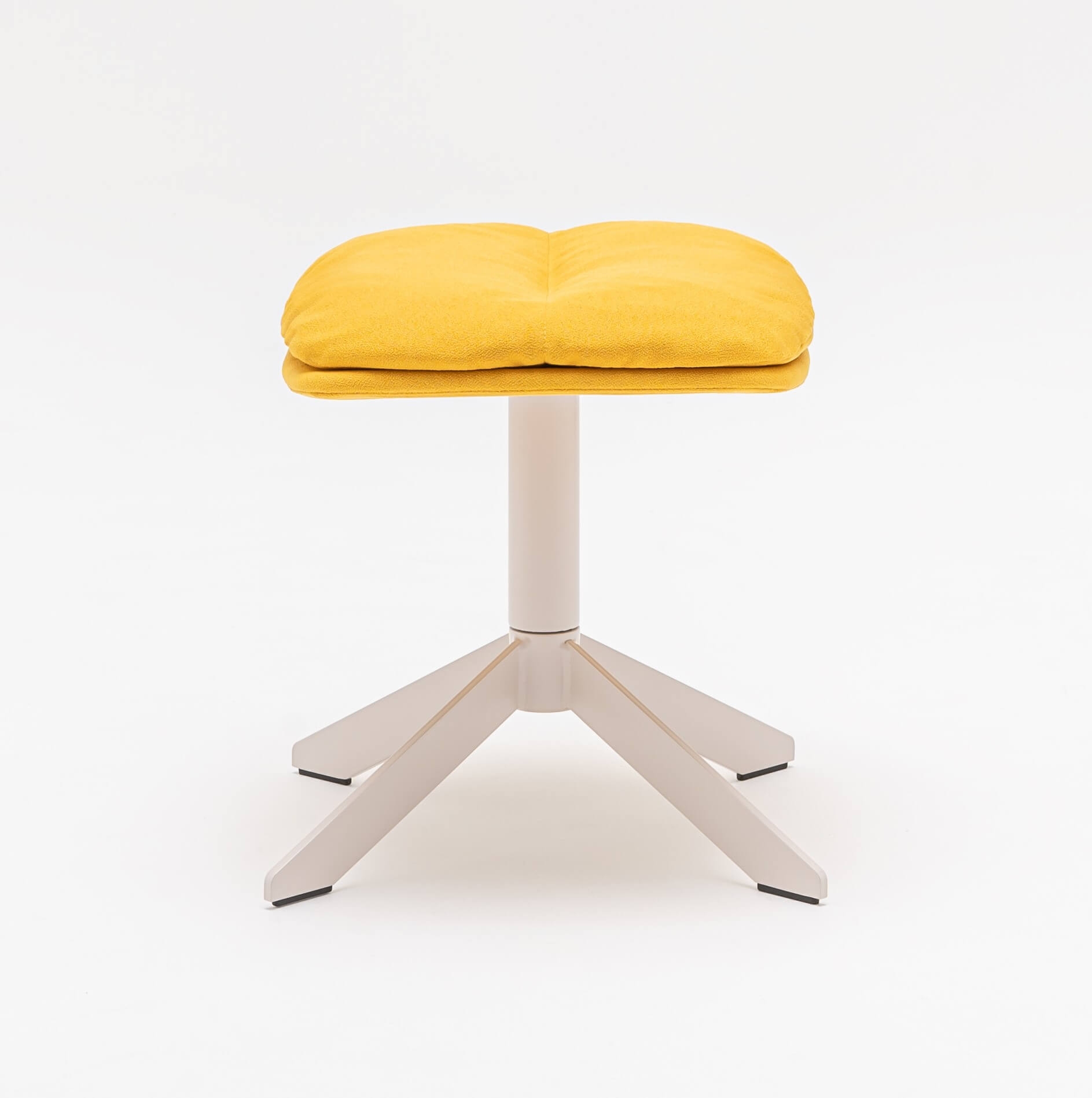 Fat Frank Fabric Office Footrest w/Metal Base